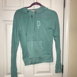 Blue Victoria secret “pink” jacket